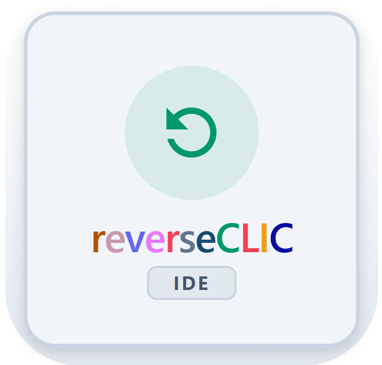 reverseCLIC IDE 2026.07